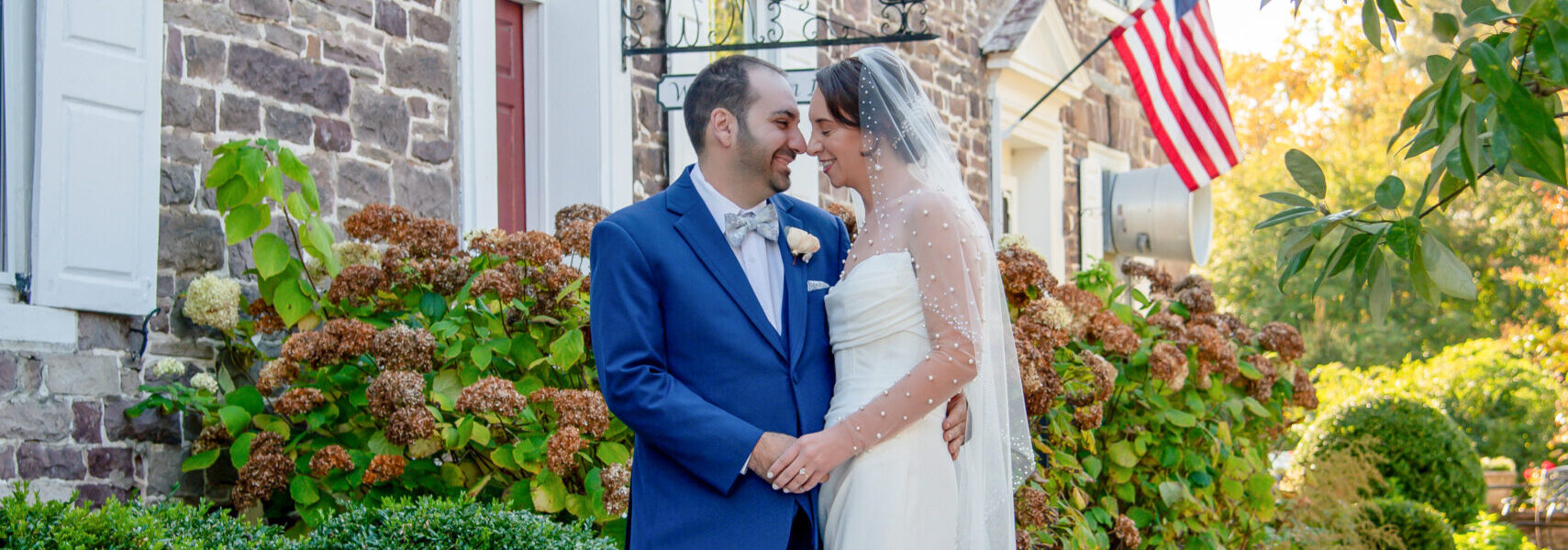 Cobalt Tuxedos, S’mores by the Fire & a Blended Family Wedding at the Woolverton Inn in Stockton
