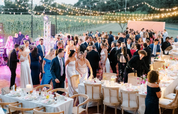 A wedding at Willow Creek Winery in West Cape May NJ.