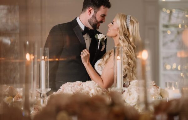 They Both Work in Sports—So They Had a Baseball Card Stand and Mr. & Mrs. Met at Their Reception at Nanina’s in the Park