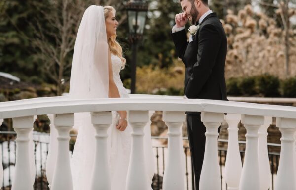 They Both Work in Sports—So They Had a Baseball Card Stand and Mr. & Mrs. Met at Their Reception at Nanina’s in the Park