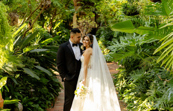 Mini Limoncello Favors & a Cascading Florals at Pleasantdale Château
