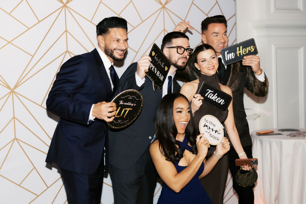 Jersey Shore's Sammi Sweetheart Giancola got married to Justin May at Park Chateau Estate & Gardens in East Brunswick in December 2025, just three months after having her son.