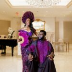 A Nigerian Money Spray, Haitian Blessings & White Roses That Mirrored Their Parents’ Wedding Flowers