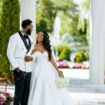 A Nigerian Money Spray, Haitian Blessings & White Roses That Mirrored Their Parents’ Wedding Flowers