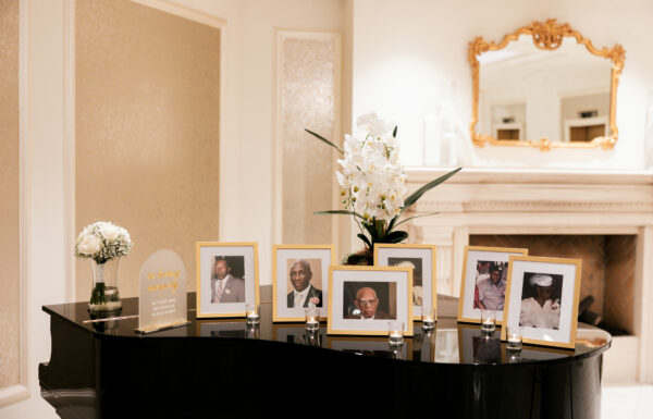 A Nigerian Money Spray, Haitian Blessings & White Roses That Mirrored Their Parents’ Wedding Flowers
