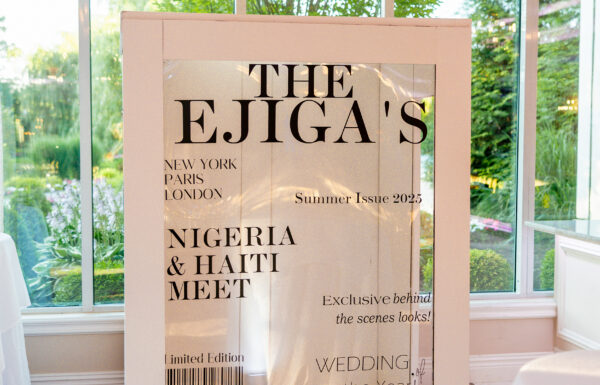 A Nigerian Money Spray, Haitian Blessings & White Roses That Mirrored Their Parents’ Wedding Flowers