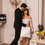 All-Black Dress Code, All-White Florals & Three Dress Changes at Nanina’s in the Park