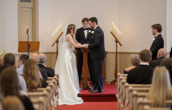 Everyone’s Favorite Moment Was The Downtown Stroll From the Chapel to the Reception at Historic Hotel Bethlehem