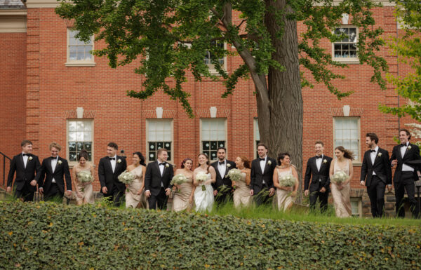 Everyone’s Favorite Moment Was The Downtown Stroll From the Chapel to the Reception at Historic Hotel Bethlehem
