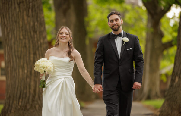 Everyone’s Favorite Moment Was The Downtown Stroll From the Chapel to the Reception at Historic Hotel Bethlehem