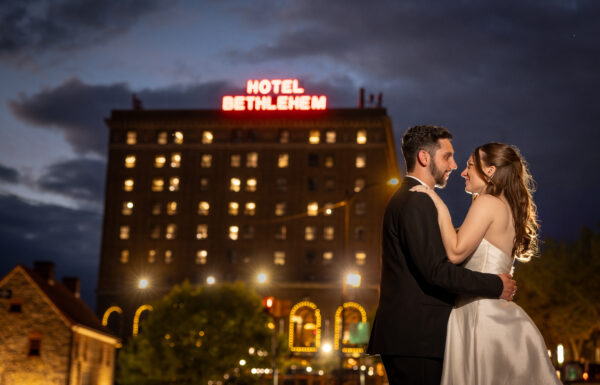 Everyone’s Favorite Moment Was The Downtown Stroll From the Chapel to the Reception at Historic Hotel Bethlehem