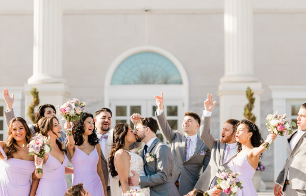 They Met in Middle School so a Yearbook Guestbook Was The Perfect Touch at Their Palace at Somerset Park Wedding