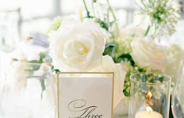 She Skipped the Veil and Wore Her Late Grandmother’s Pearls at This Classic Summer Wedding at Baltusrol Golf Club