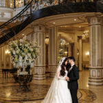 Blush Pink, Candlelight & a Two-in-One Gown at This Timeless Summer Wedding at The Legacy Castle