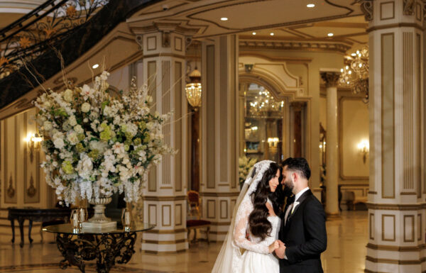 Blush Pink, Candlelight & a Two-in-One Gown at This Timeless Summer Wedding at The Legacy Castle