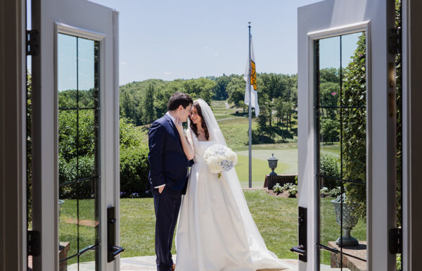 It Started With Blue Hydrangeas & Turned into a Something Blue-Themed Wedding at Hamilton Farm Golf Club