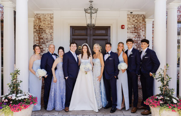 It Started With Blue Hydrangeas & Turned into a Something Blue-Themed Wedding at Hamilton Farm Golf Club