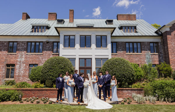 It Started With Blue Hydrangeas & Turned into a Something Blue-Themed Wedding at Hamilton Farm Golf Club