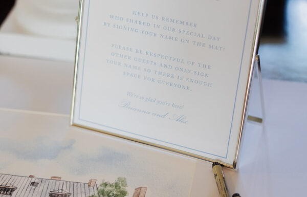 It Started With Blue Hydrangeas & Turned into a Something Blue-Themed Wedding at Hamilton Farm Golf Club