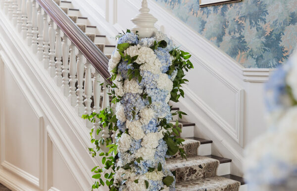 It Started With Blue Hydrangeas & Turned into a Something Blue-Themed Wedding at Hamilton Farm Golf Club