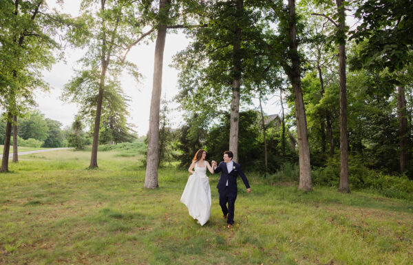 It Started With Blue Hydrangeas & Turned into a Something Blue-Themed Wedding at Hamilton Farm Golf Club