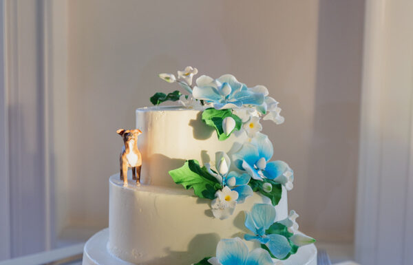 It Started With Blue Hydrangeas & Turned into a Something Blue-Themed Wedding at Hamilton Farm Golf Club