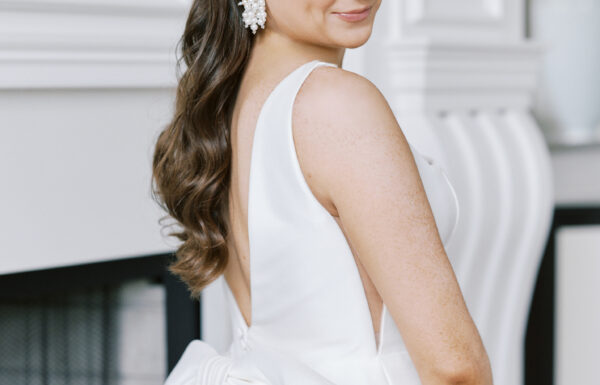 A Timeless Summer Wedding with Blue Hydrangeas at Edgewood Country Club