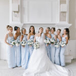 A Timeless Summer Wedding with Blue Hydrangeas at Edgewood Country Club