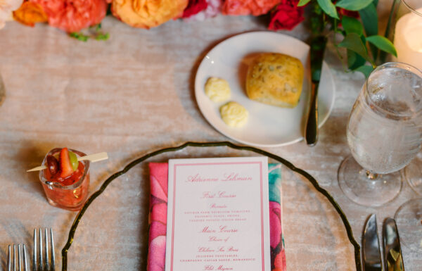 A Sunset Color Palette & 385 Floating Candles at This Spectacular Pendry Natirar Wedding