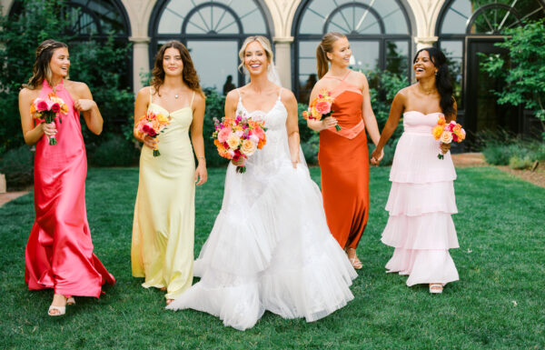 A Sunset Color Palette & 385 Floating Candles at This Spectacular Pendry Natirar Wedding
