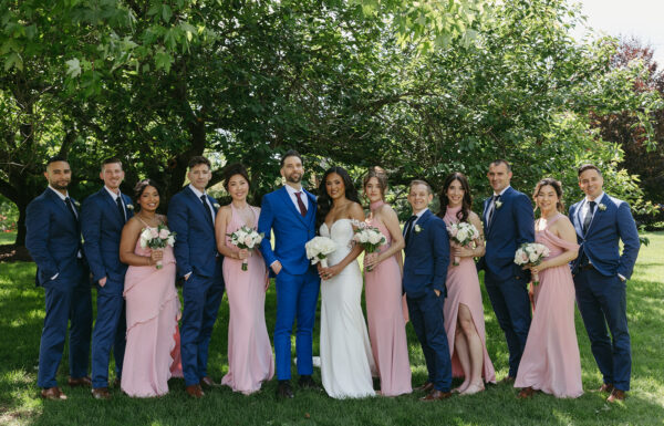 They Reconnected a Year After Losing Touch & Just Got Married at the Olde Mill Inn