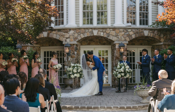 They Reconnected a Year After Losing Touch & Just Got Married at the Olde Mill Inn