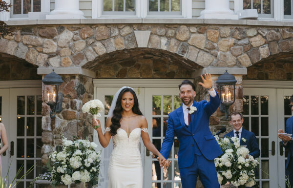 They Reconnected a Year After Losing Touch & Just Got Married at the Olde Mill Inn