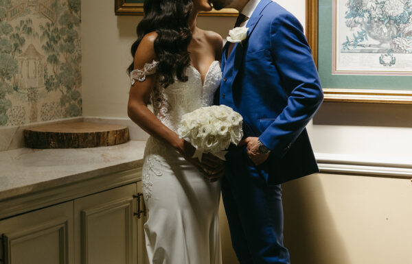 They Reconnected a Year After Losing Touch & Just Got Married at the Olde Mill Inn