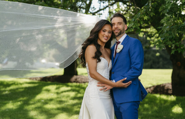They Reconnected a Year After Losing Touch & Just Got Married at the Olde Mill Inn