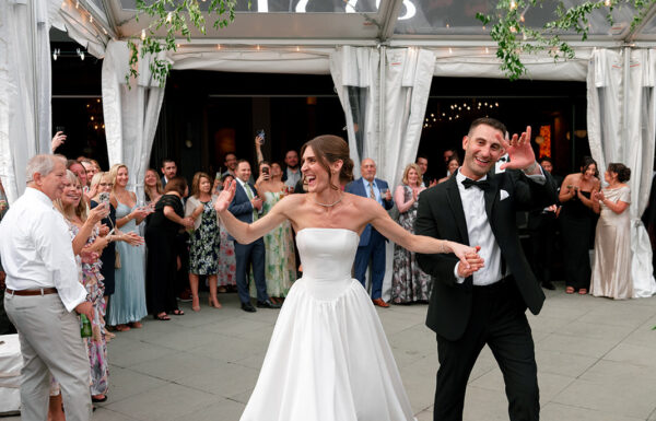 Backyard Wedding & Dinner Party Vibes This Wedding at The Kellogg Club & 1776 Morristown