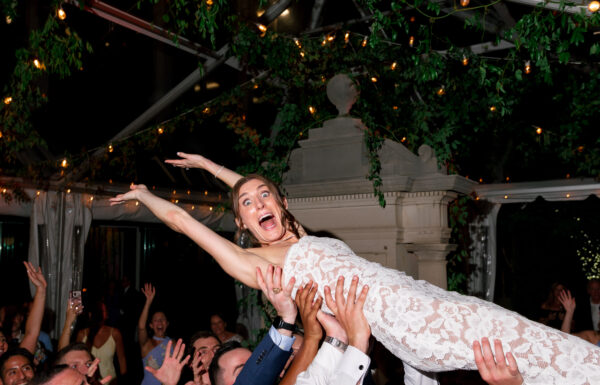 Backyard Wedding & Dinner Party Vibes This Wedding at The Kellogg Club & 1776 Morristown