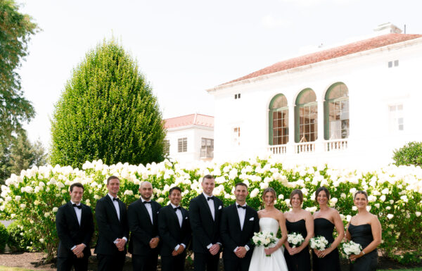 Backyard Wedding & Dinner Party Vibes This Wedding at The Kellogg Club & 1776 Morristown