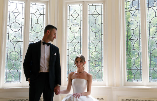 Backyard Wedding & Dinner Party Vibes This Wedding at The Kellogg Club & 1776 Morristown