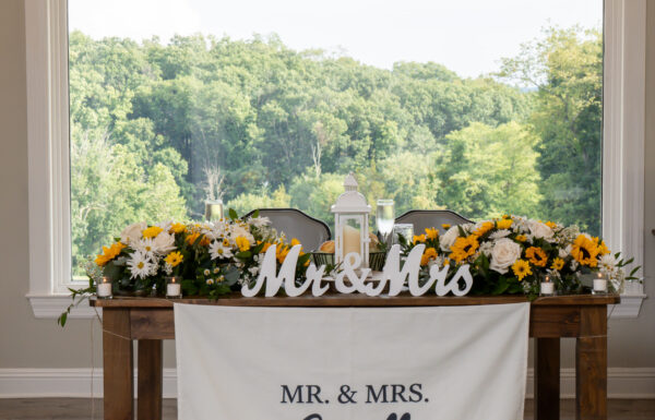Three Shades of Green, Sunflowers Everywhere, and the Most Joyful Summer Wedding at Beaver Brook Country Club