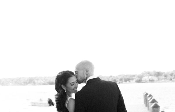 Oyster Shell Seating Cards, Sunscreen Favors & Dockside Sunset Photos at This Summer Shore Wedding at Clarks Landing Yacht Club