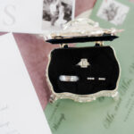 25 Pounds of Organza, a Wedding Crest, and a Royal-Style Summer Wedding at The Mansion on Main Street