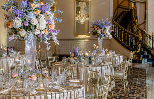Periwinkle, Sage & Candlelight Everywhere at This Romantic Summer Wedding at Shadowbrook at Shrewsbury