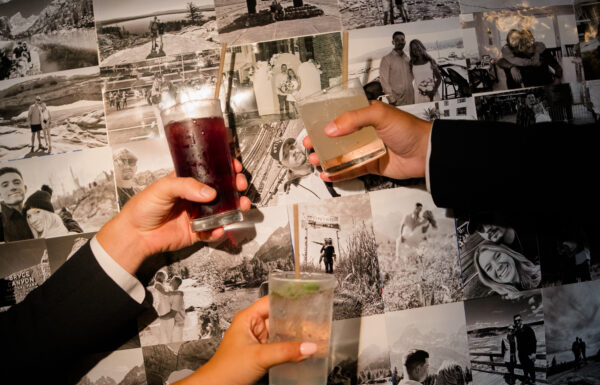 A Polaroid Guestbook & Mountain Views at Crystal Springs’ Big Sky Pavilion