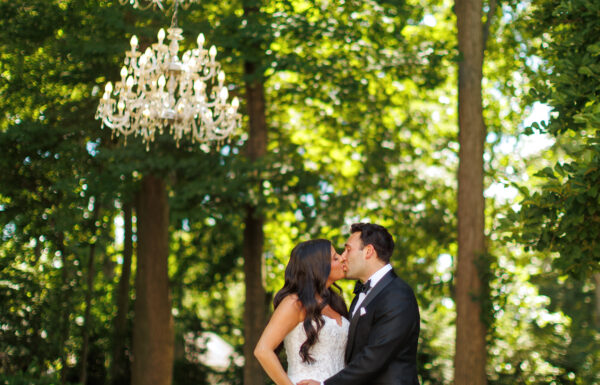 An Enchanted Garden Under the Chandeliers at Crystal Plaza in Livingston