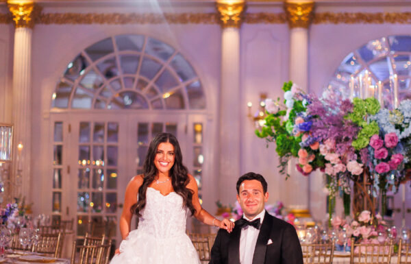 An Enchanted Garden Under the Chandeliers at Crystal Plaza in Livingston