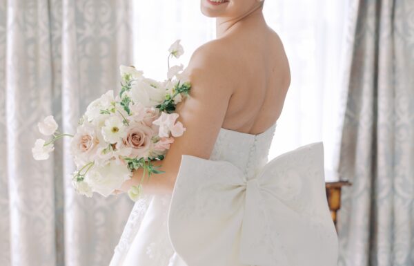 Blush, Candlelight & a Cake Topper From Her Parents’ Wedding at The Park Savoy in Florham Park