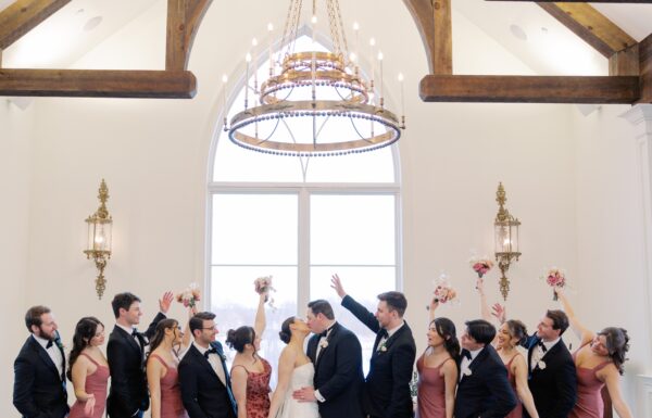 Blush, Candlelight & a Cake Topper From Her Parents’ Wedding at The Park Savoy in Florham Park
