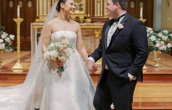 Blush, Candlelight & a Cake Topper From Her Parents’ Wedding at The Park Savoy in Florham Park
