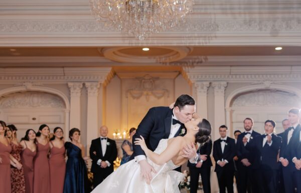 Blush, Candlelight & a Cake Topper From Her Parents’ Wedding at The Park Savoy in Florham Park
